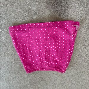 Briggs New York Pink Polka Dot Skort